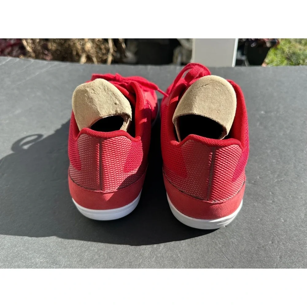 Lacoste Court Minimal‎ Sport Red Mesh Lace Up Sneakers Men's Size 11